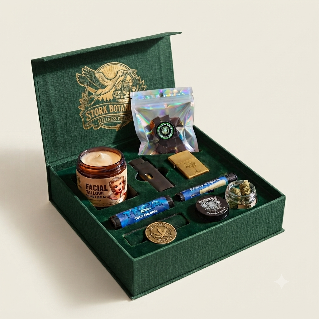 Stork Botanicals rewards box