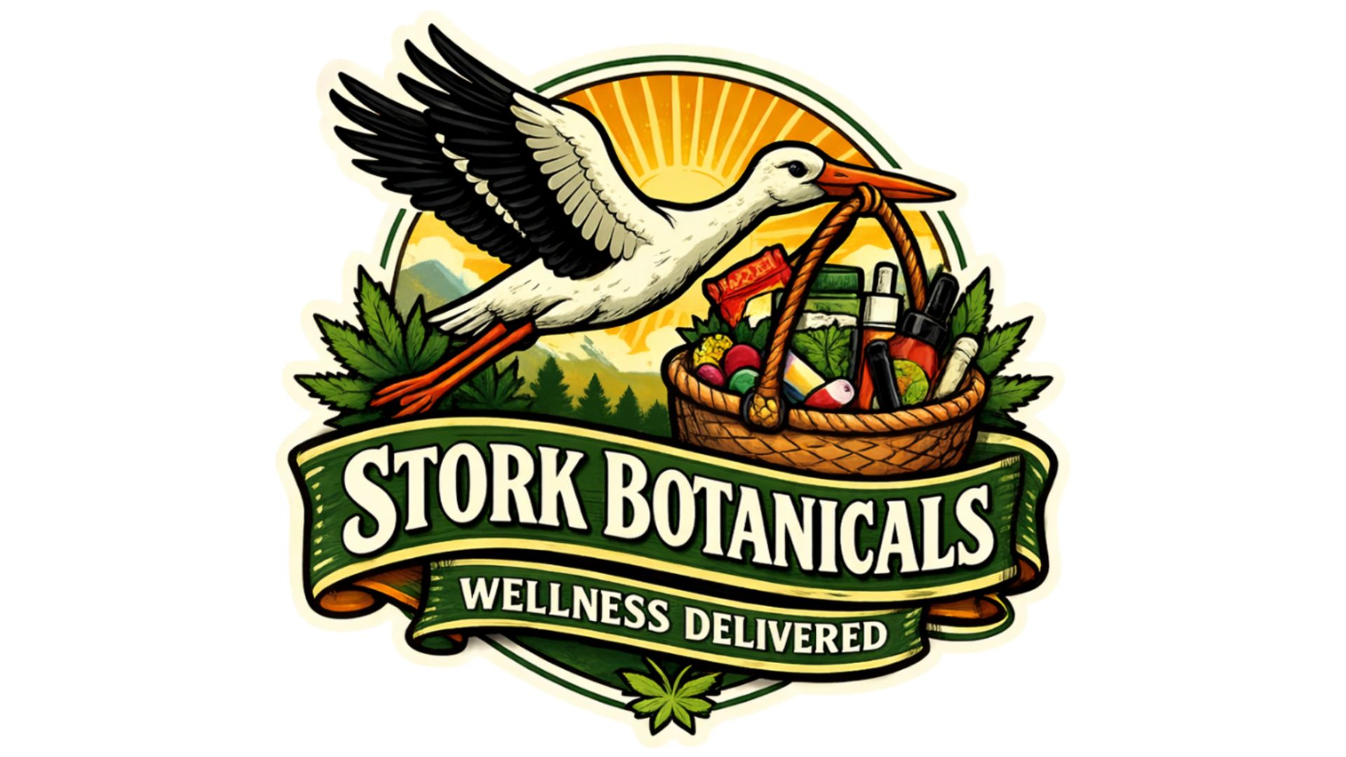 Stork Botanicals logo